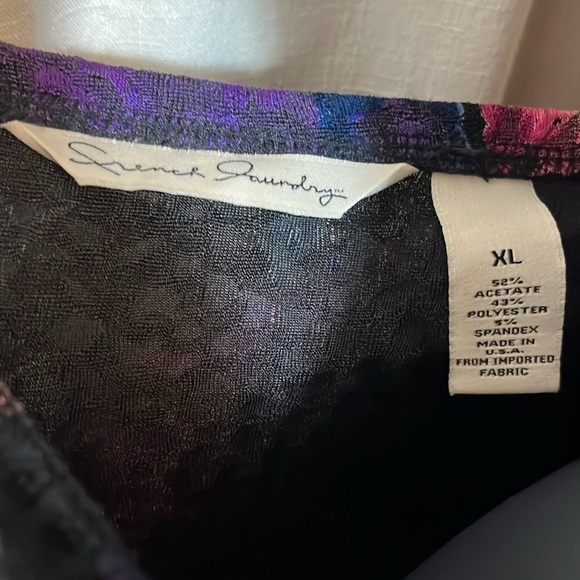 French Laundry Leopard Floral and Lace A-Line Maxi Skirt - Picture 2 of 11